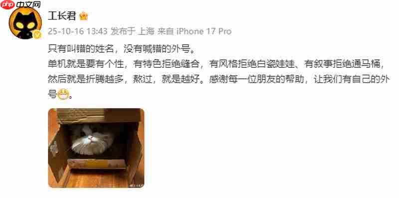 《剑心雕龙》目前不出PV 工长君:单机要有个性 拒绝缝合