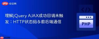 理解jQuery AJAX成功回调未触发：HTTP状态码与前后端通信