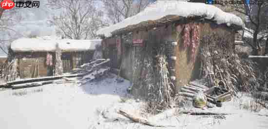 国产抗联新游公开《斗虎》大东北农村新图！称已看不出好坏了