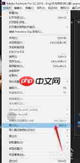 Premiere如何设置残缺字幕