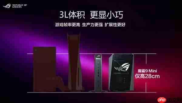 X3D陣營(yíng)新形態(tài)來(lái)臨！ROG 魔霸9 Mini電競(jìng)迷你主機(jī)開(kāi)啟預(yù)售