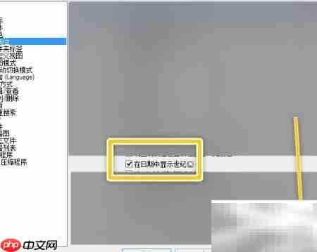 Total设置日期显示世纪方法