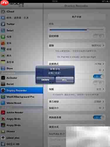 Display Recorder使用指南