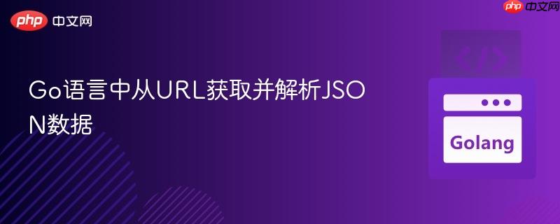Go語言中從URL獲取并解析JSON數(shù)據(jù)
