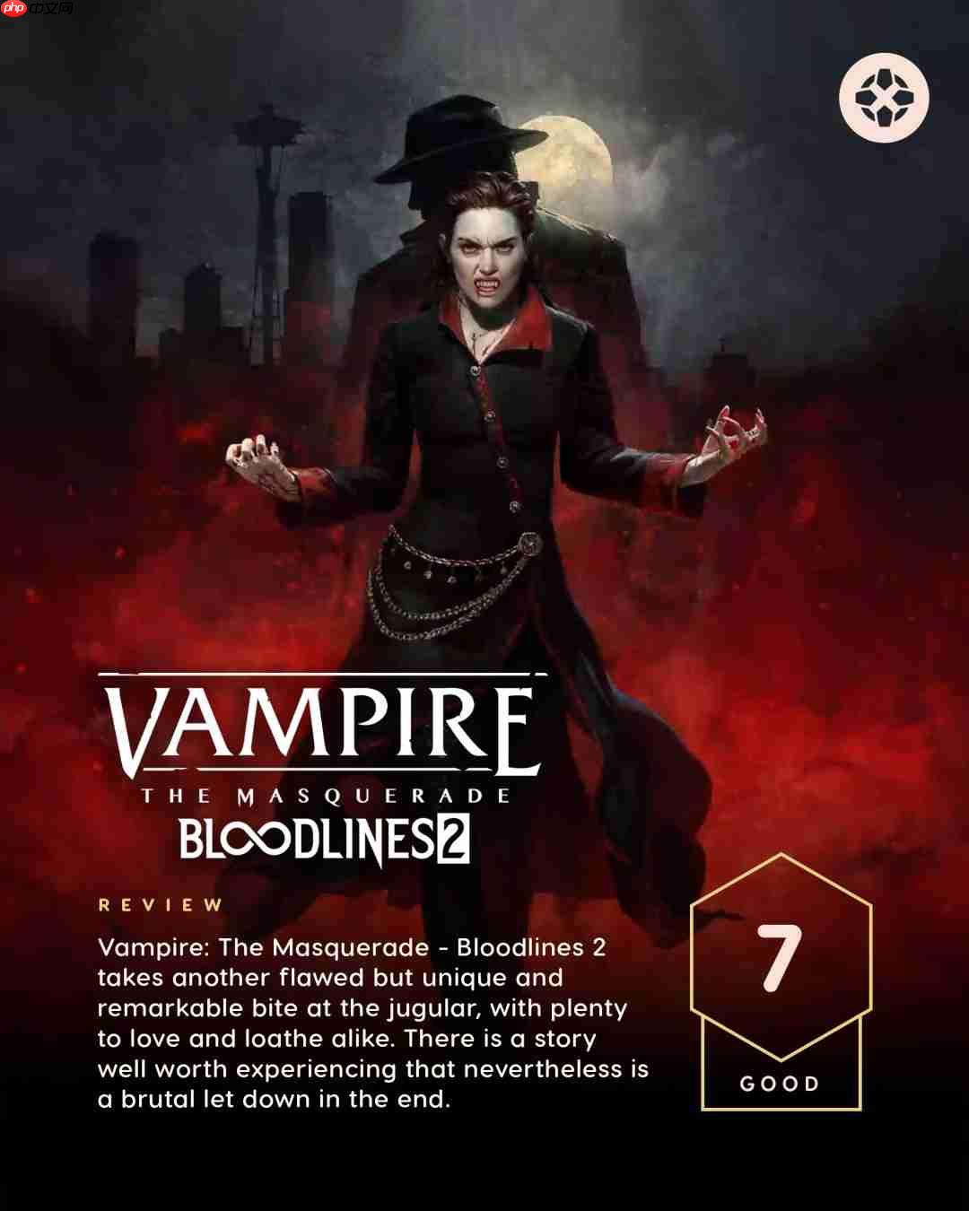 《吸血鬼:避世血族2》IGN 7分 令人又爱又恨