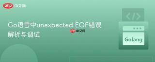 Go语言中unexpected EOF错误解析与调试