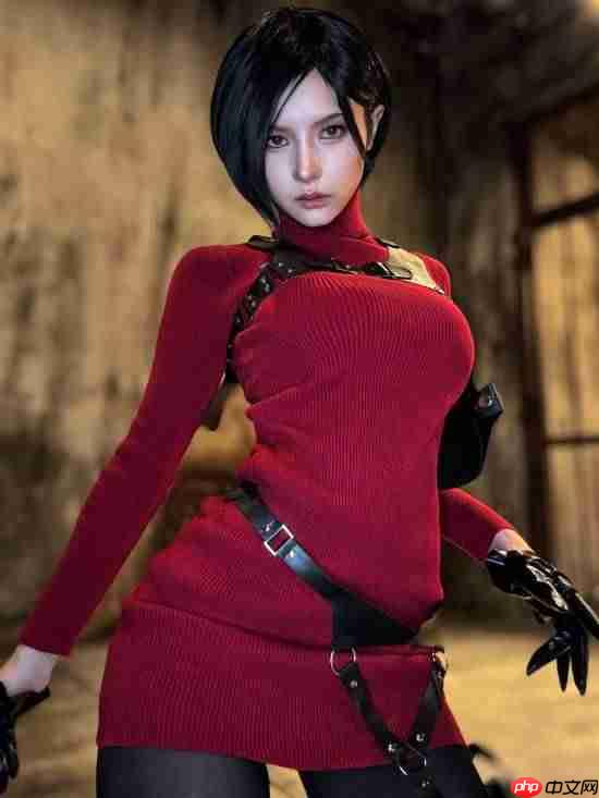 《寂静岭f》女主COS！裙子破损手拎水管