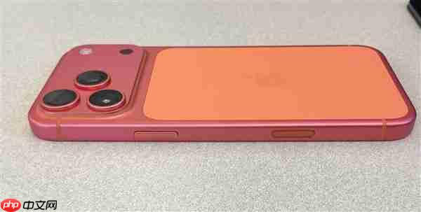 iPhone 17 Pro机身褪色 博主:无法避免