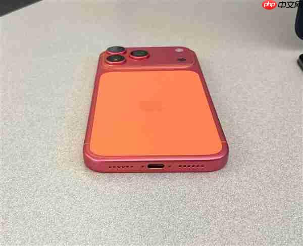 iPhone 17 Pro机身褪色 博主:无法避免