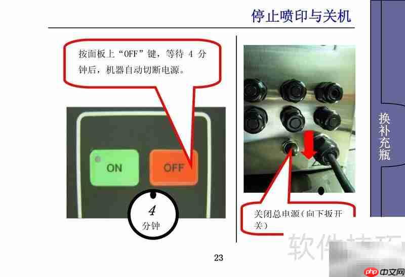 EXCEL 1701喷码机操作指南
