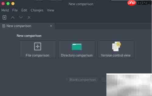 Meld文件比较工具使用指南