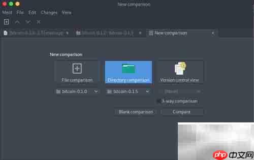 Meld文件比较工具使用指南