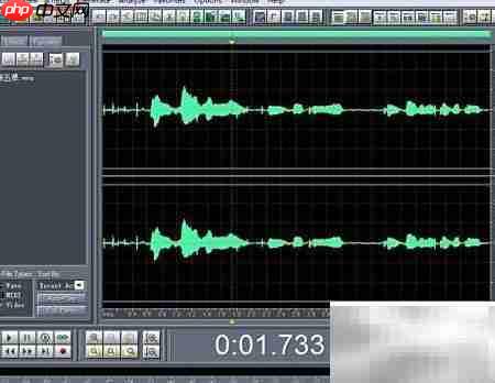 Cool Edit Pro声音快进滤镜教程