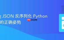 Golang JSON 反序列化 Python 字符串的正确姿势