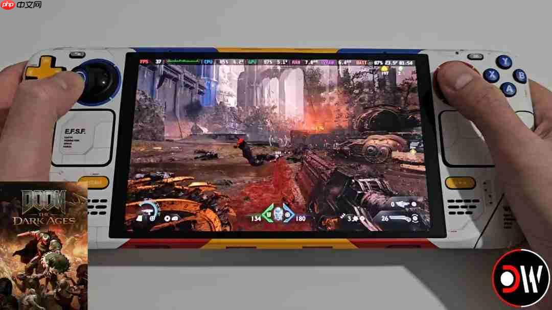 《毁灭战士：黑暗时代》现已通过Steam Deck认证