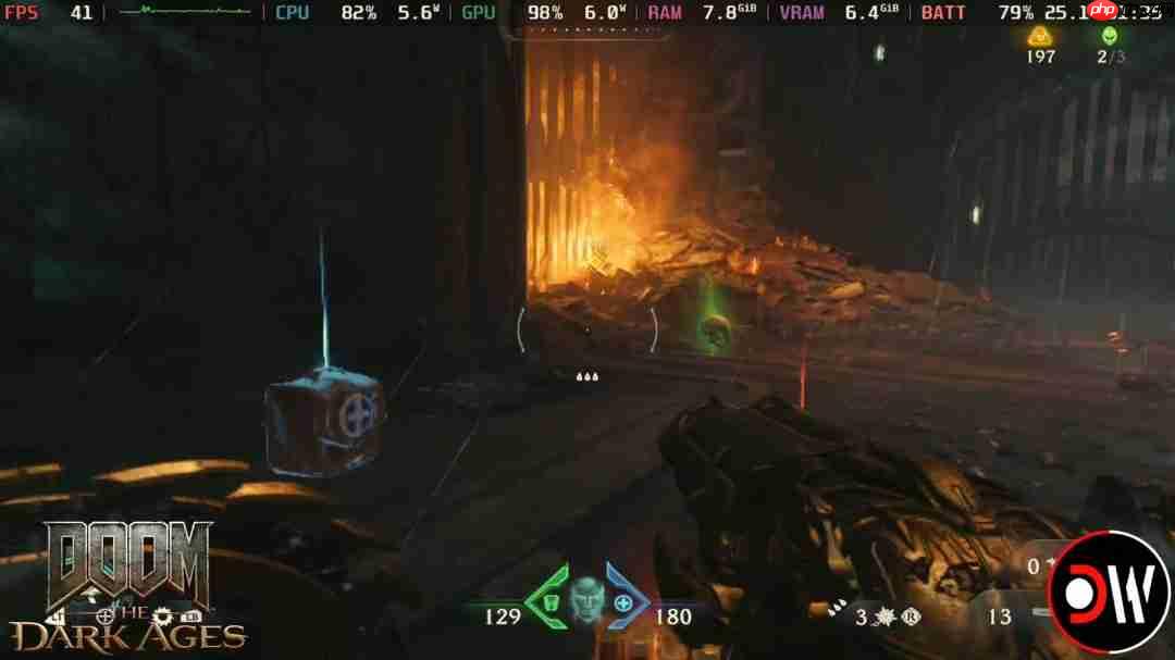 《毁灭战士：黑暗时代》现已通过Steam Deck认证