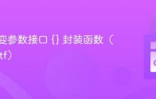 使用可变参数接口 {} 封装函数（如 Printf）