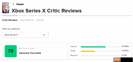 《脑航员》制作组新游《Keeper》M站78分！宛如艺术品 但流程短