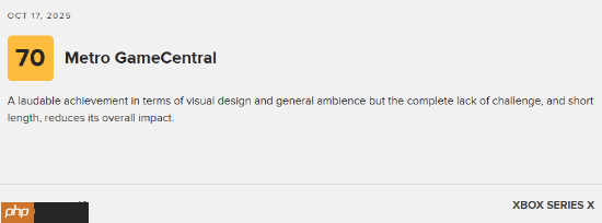 《脑航员》制作组新游《Keeper》M站78分！宛如艺术品 但流程短