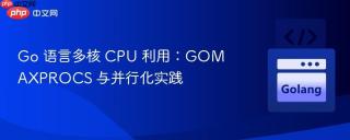 Go 语言多核 CPU 利用：GOMAXPROCS 与并行化实践