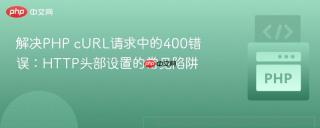 解决PHP cURL请求中的400错误：HTTP头部设置的常见陷阱