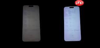 iPhone15Pro烧屏如何解决