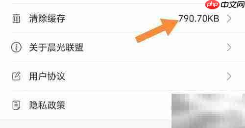 晨光联盟缓存清理指南