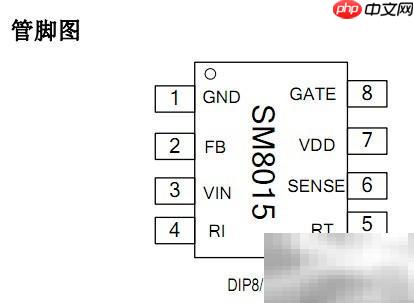 SM8015大功率PWM电源芯片