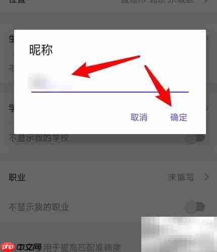 红蓝CP昵称修改指南