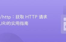 Go net/http：获取 HTTP 请求方法与URI的实用指南