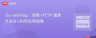 Go net/http：获取 HTTP 请求方法与URI的实用指南