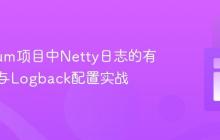 Selenium项目中Netty日志的有效管理与Logback配置实战