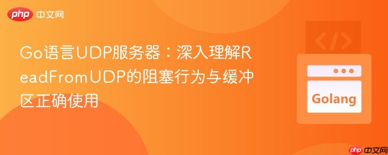 Go语言UDP服务器:深入理解ReadFromUDP的阻塞行为与缓冲区正确使用