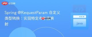 Spring @RequestParam 自定义类型转换：实现特定布尔值映射