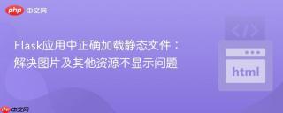 Flask应用中正确加载静态文件：解决图片及其他资源不显示问题