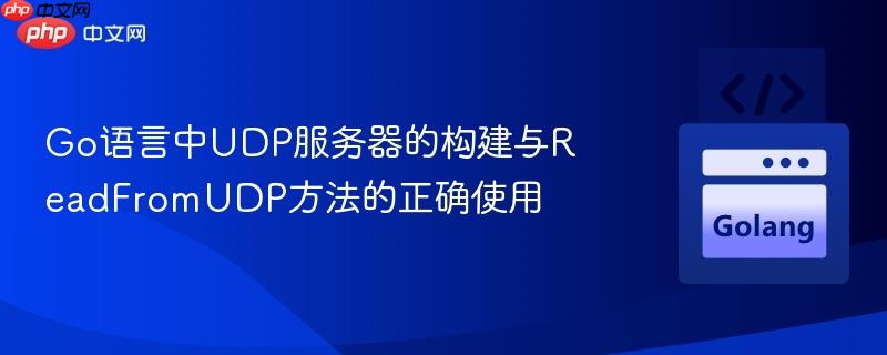 Go语言中UDP服务器的构建与ReadFromUDP方法的正确使用