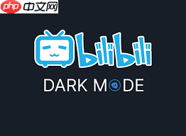 哔哩哔哩怎么开启暗色模式