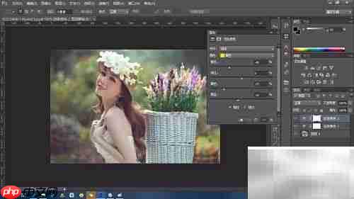 PS打造清新通透人像