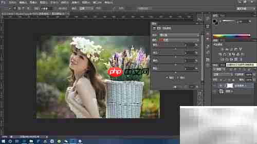 PS打造清新通透人像