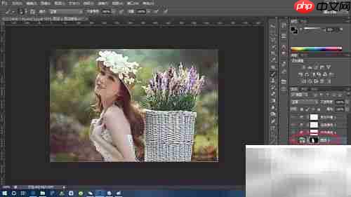 PS打造清新通透人像