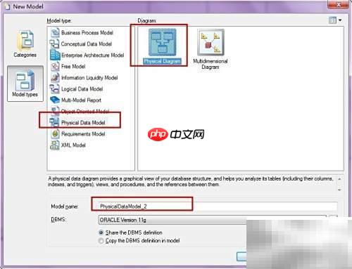 PowerDesigner15逆向Oracle