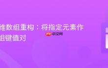 PHP多维数组重构：将指定元素作为新数组键值对