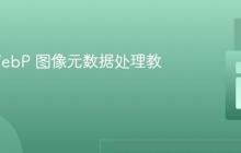 PHP WebP 图像元数据处理教程