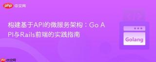 构建基于API的微服务架构：Go API与Rails前端的实践指南
