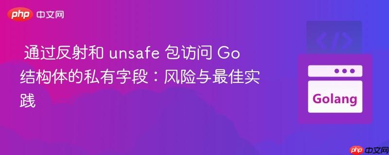 通过反射和 unsafe 包访问 Go 结构体的私有字段:风险与最佳实践