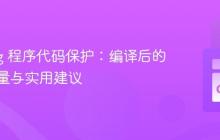 Golang 程序代码保护：编译后的安全考量与实用建议