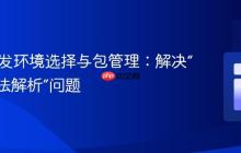 Java开发环境选择与包管理：解决“类型无法解析”问题