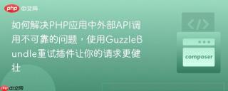 如何解决PHP应用中外部API调用不可靠的问题，使用GuzzleBundle重试插件让你的请求更健壮