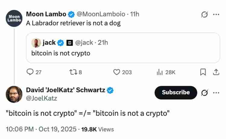 比特币(BTC)如果不是加密货币,详细了解那是什么?传闻中的中本聪发表看法