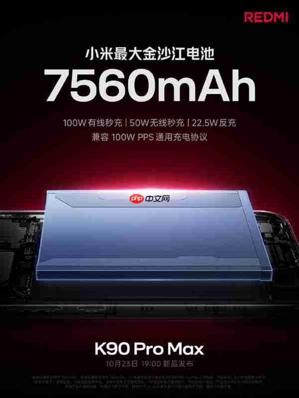 雷军：REDMI K90 Pro Max简单看一下配置 就知道在4000档有多强
